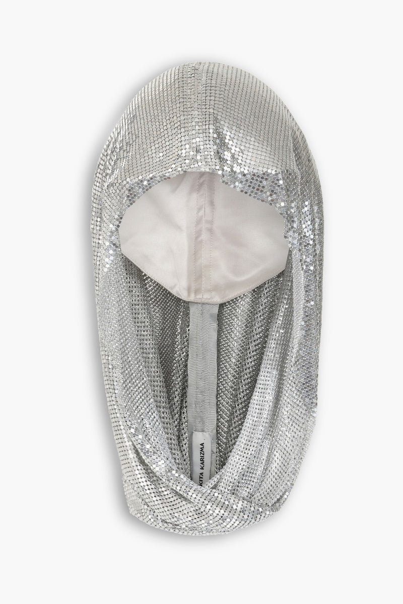 Chainmail Hood in Silver