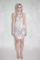 Y2K Chainmail Top in Silver