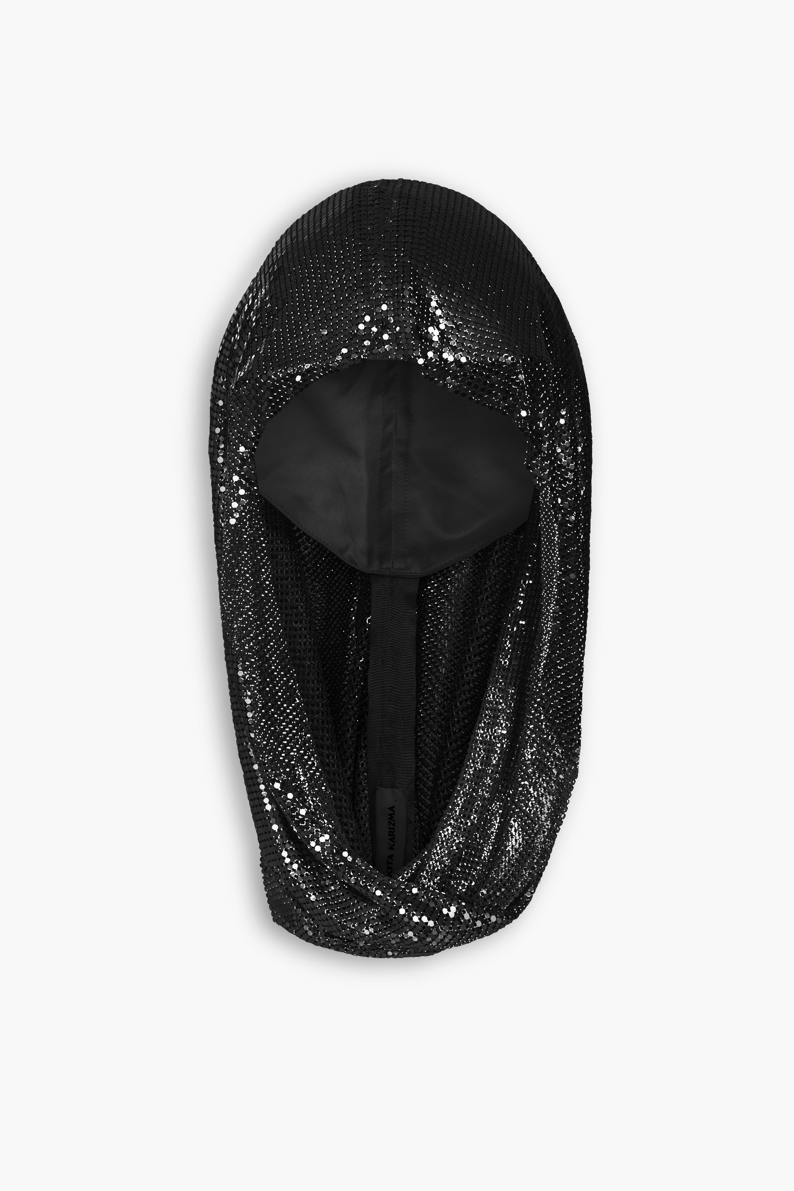 Chainmail Hood in Black