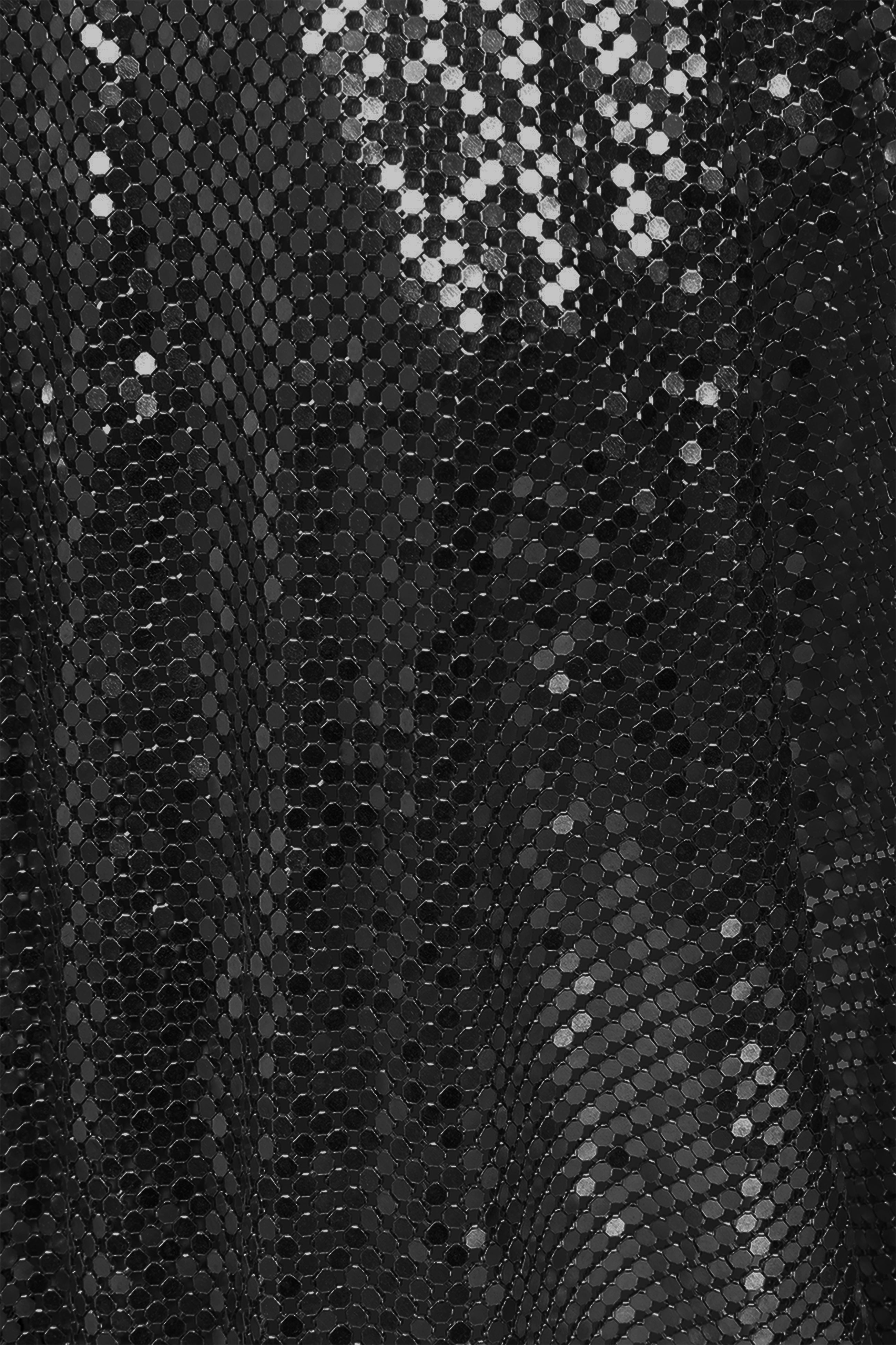 Chainmail Hood in Black