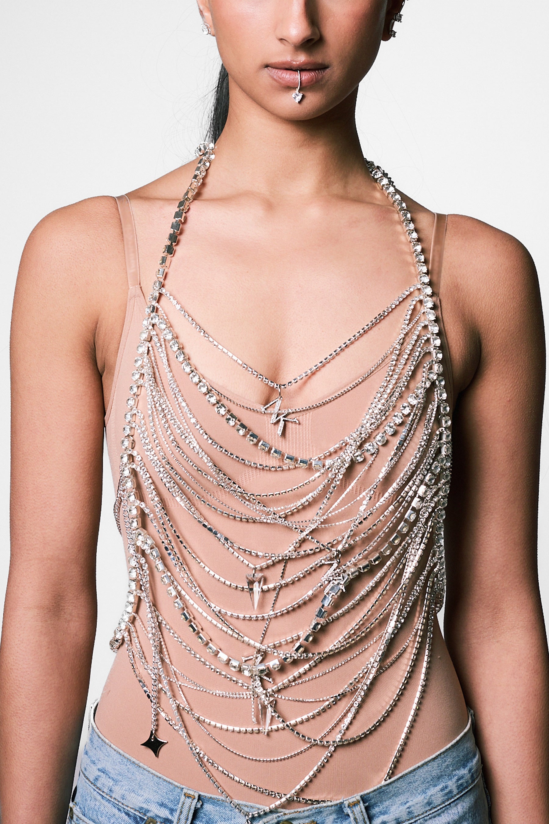 Crystal & Charms Top