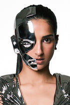 Chrome Facet Mask