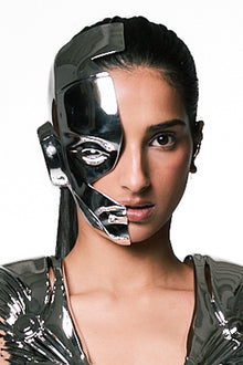 Chrome Facet Mask
