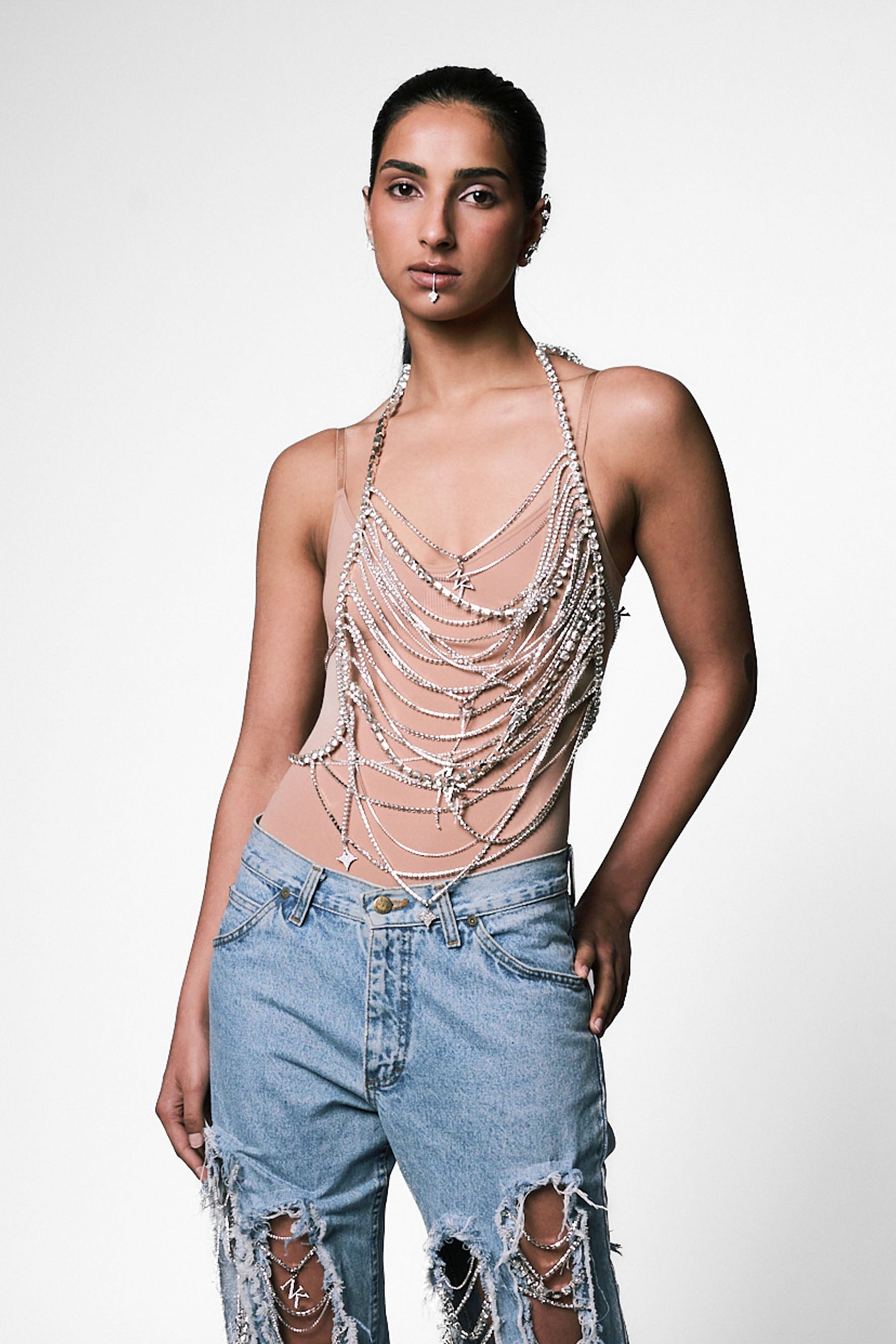 Crystal & Charms Top