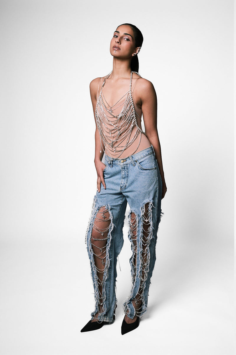 Crystal & Charms Top