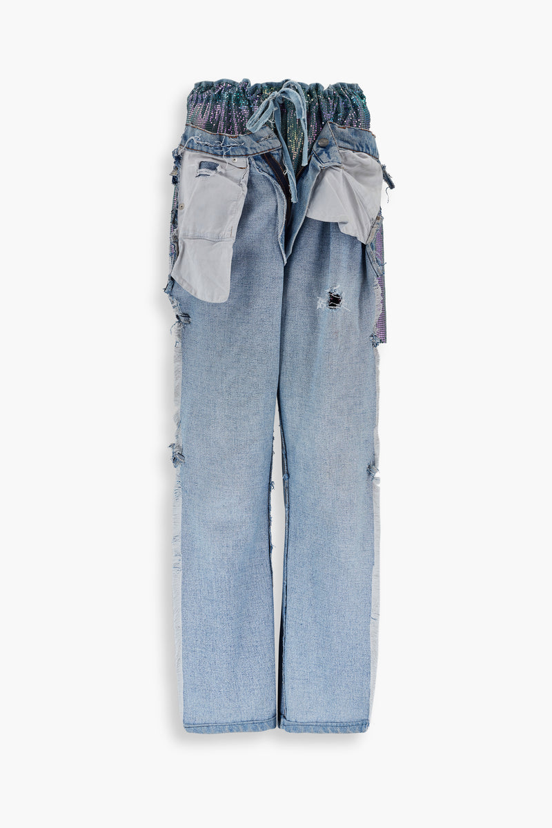 Melrose Vintage Denim Chainmail Jeans