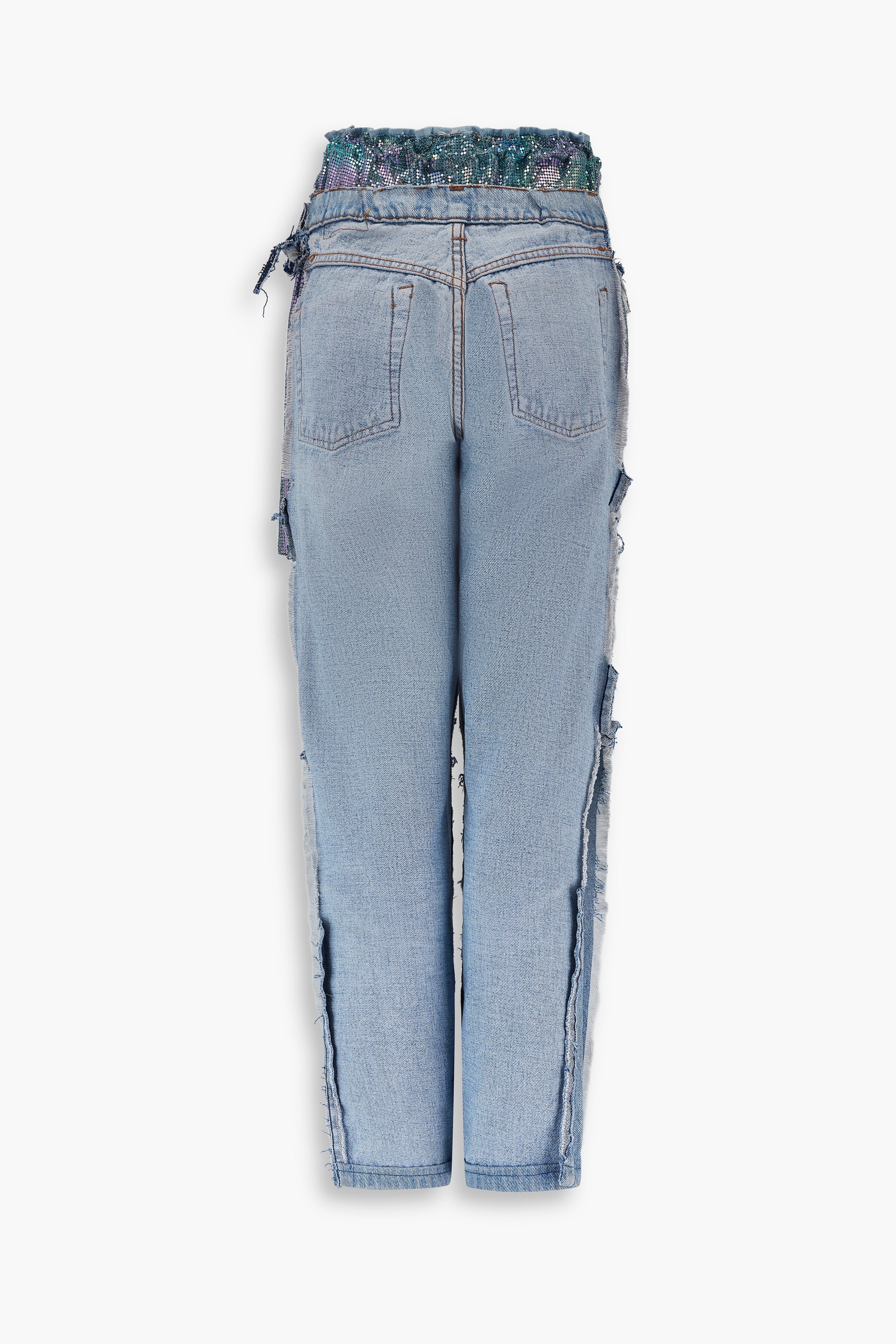 Melrose Vintage Denim Chainmail Jeans