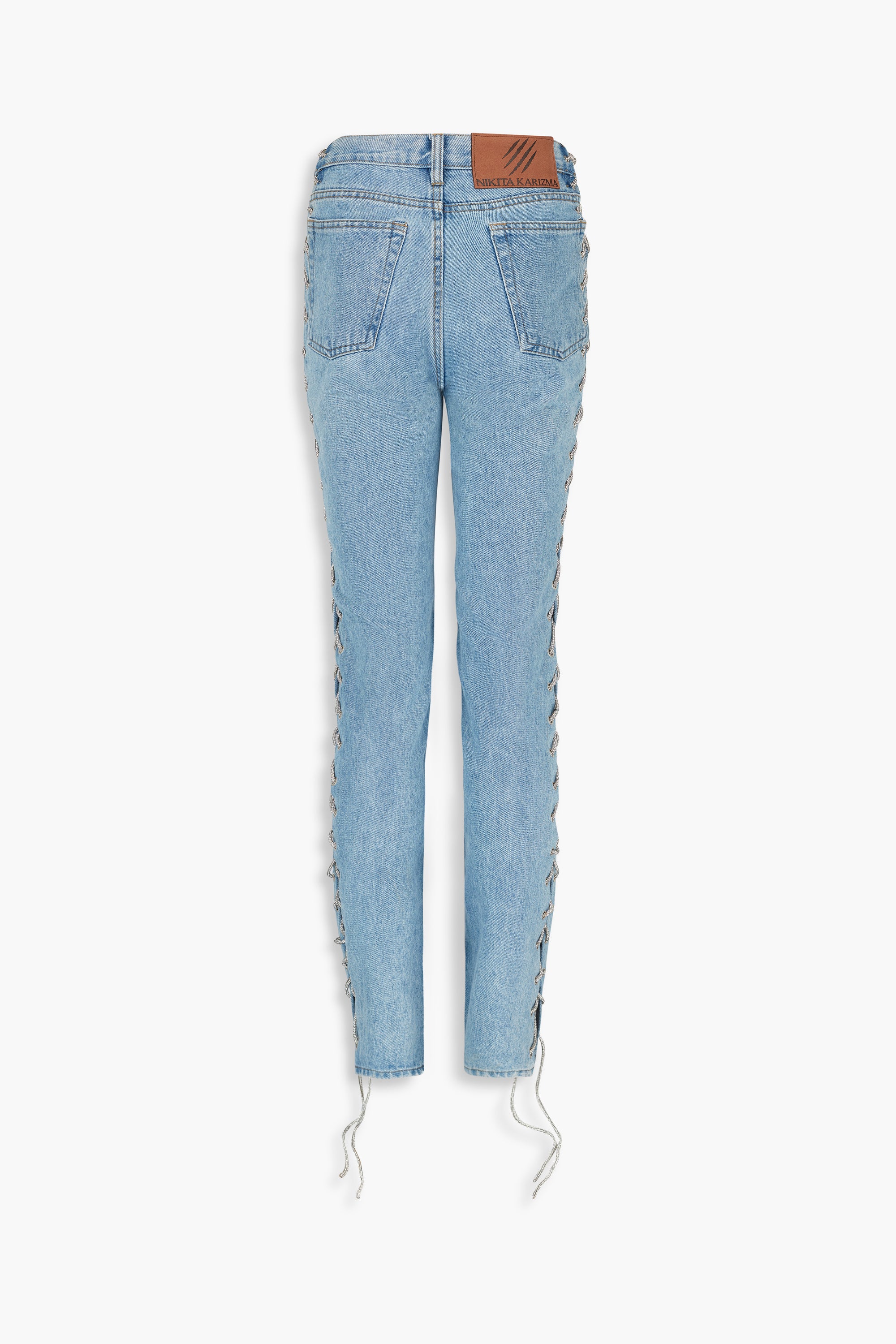 Crystal Threadlike Jeans