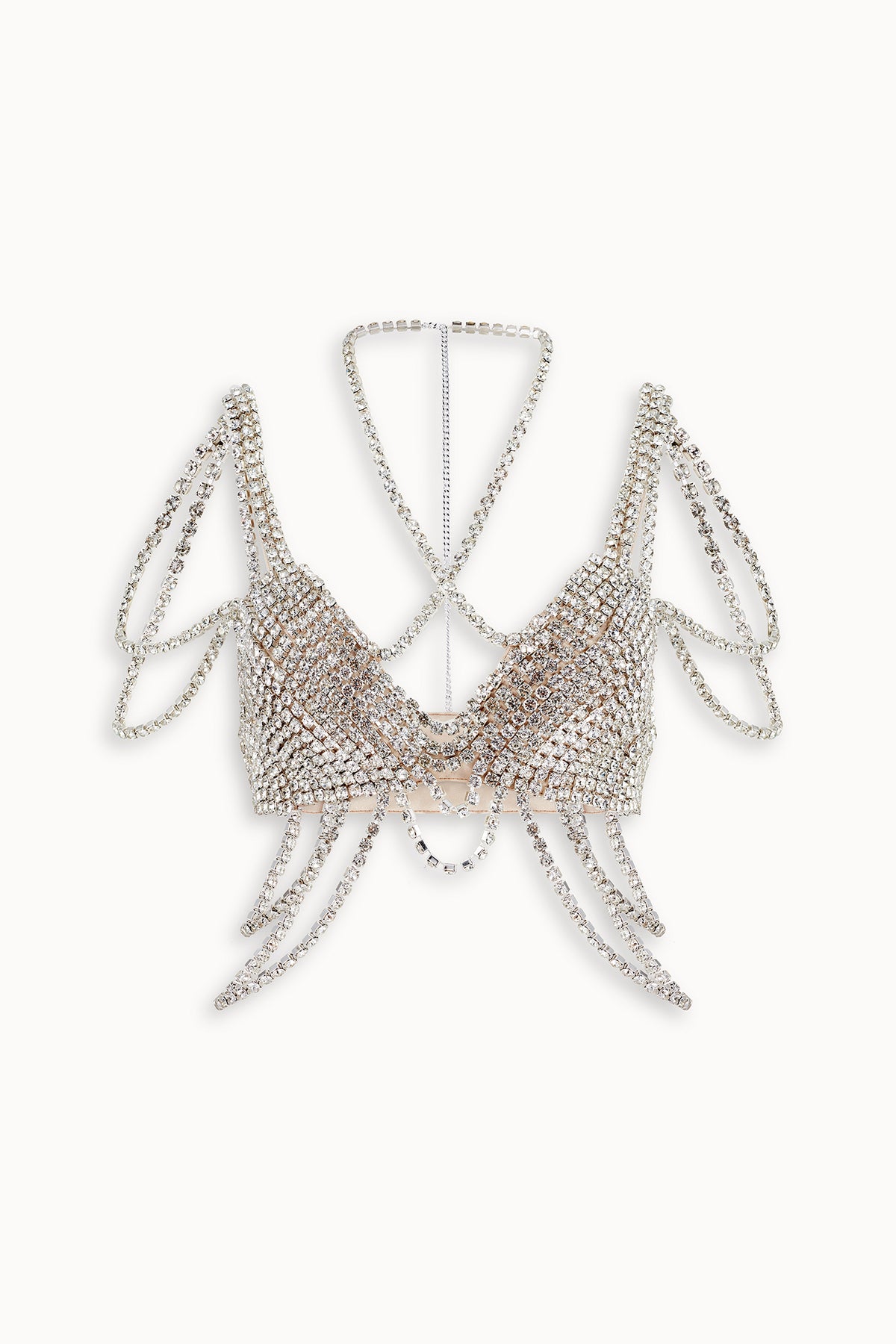 Crystal Draped Bralette