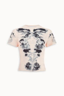 Alienis Print T-shirt in Peach