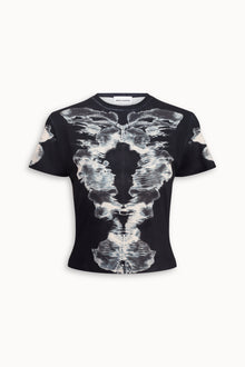 Alienis Print T-shirt in Black