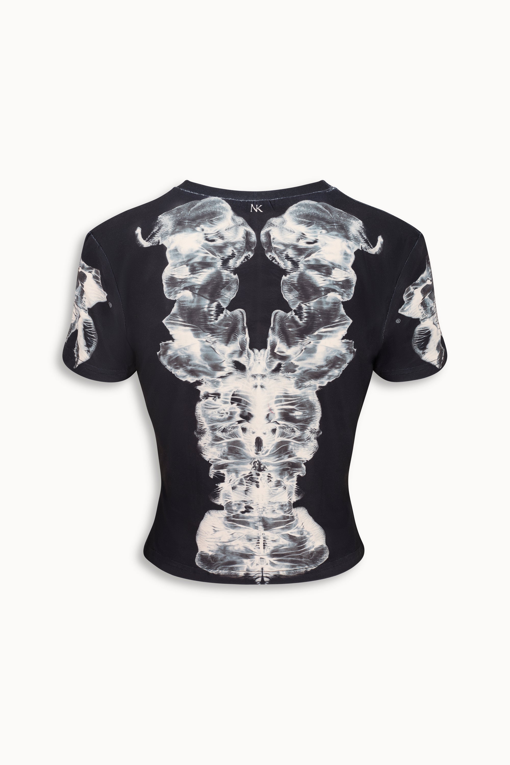 Alienis Print T-shirt in Black
