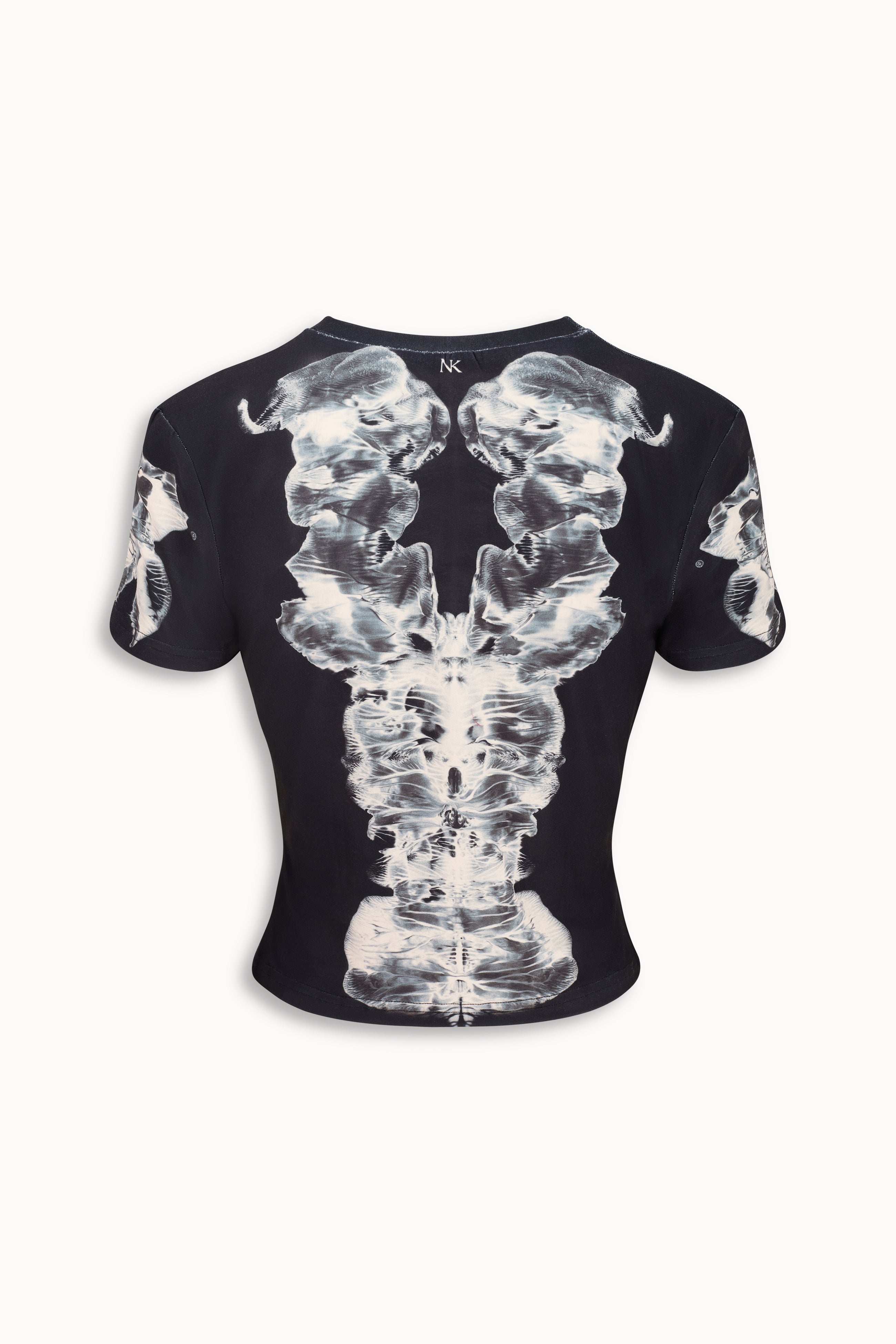 Alienis Print T-shirt in Black