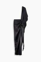 Devi Draped Silk Skirt