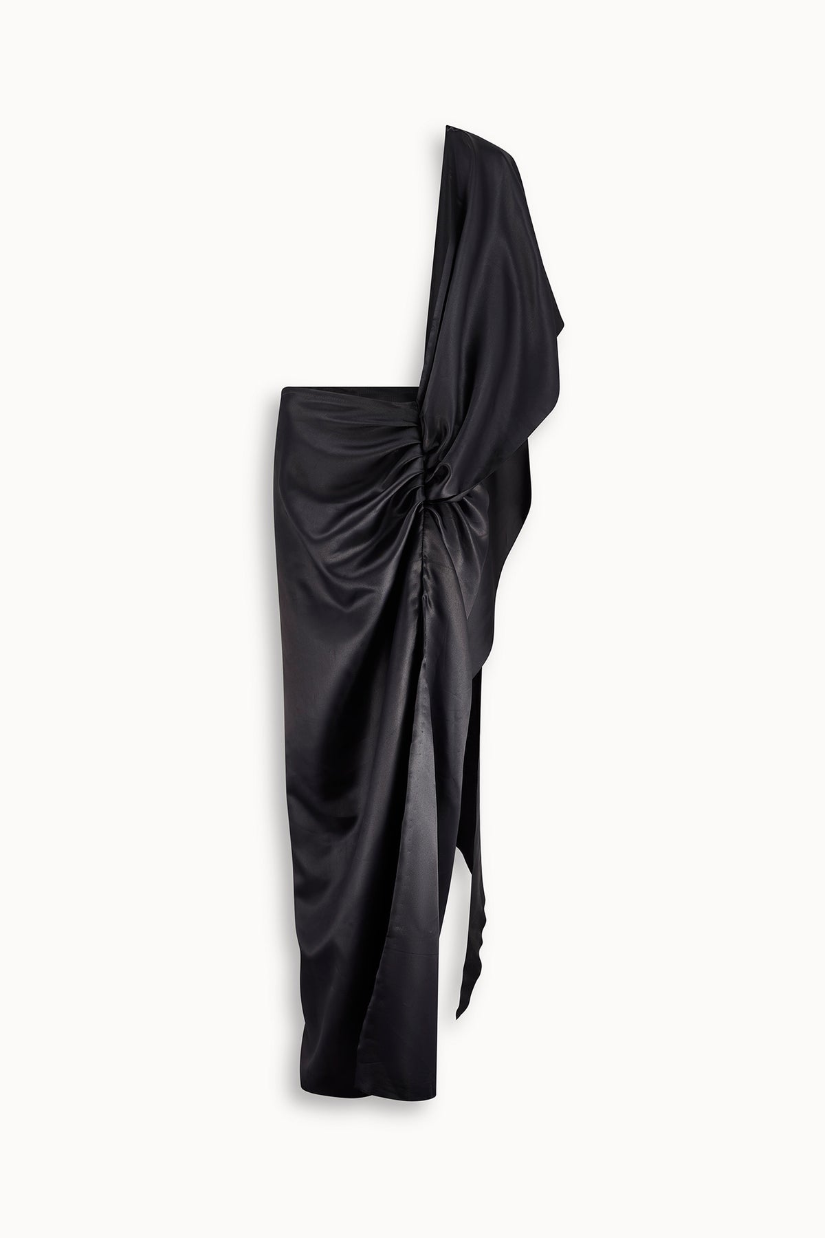 Devi Draped Silk Skirt