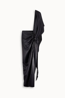Devi Draped Silk Skirt