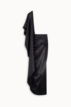 Devi Draped Silk Skirt