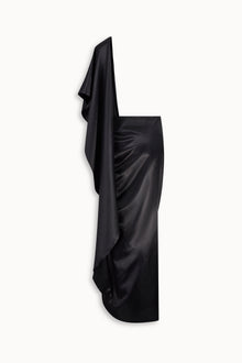 Devi Draped Silk Skirt