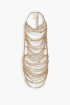 Chain & Charms Dress in Gold