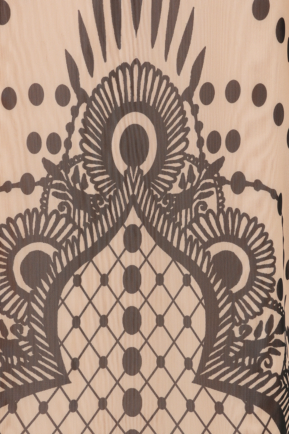 Henna Tattoo Skirt in Black