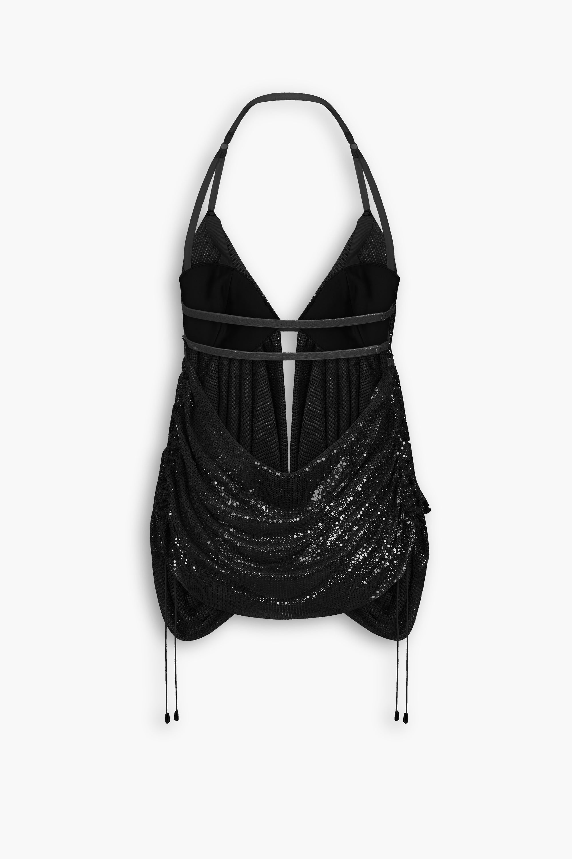 Y2K Chainmail Top in Black