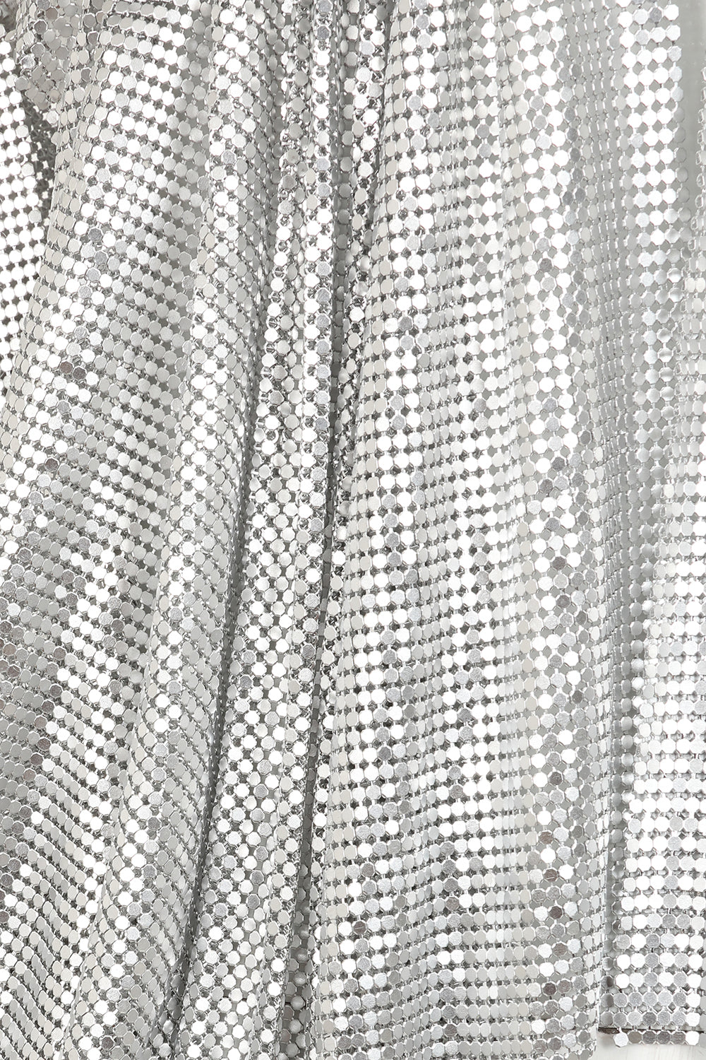 Y2K Chainmail Top in Silver