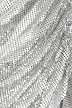 Y2K Chainmail Top in Silver