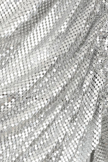Y2K Chainmail Top in Silver