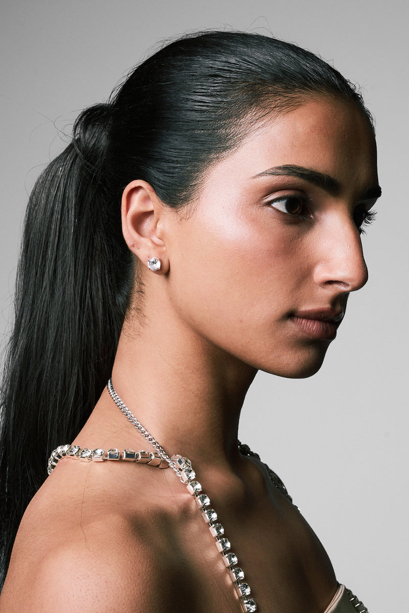 Pulse Crystal Studs in Large