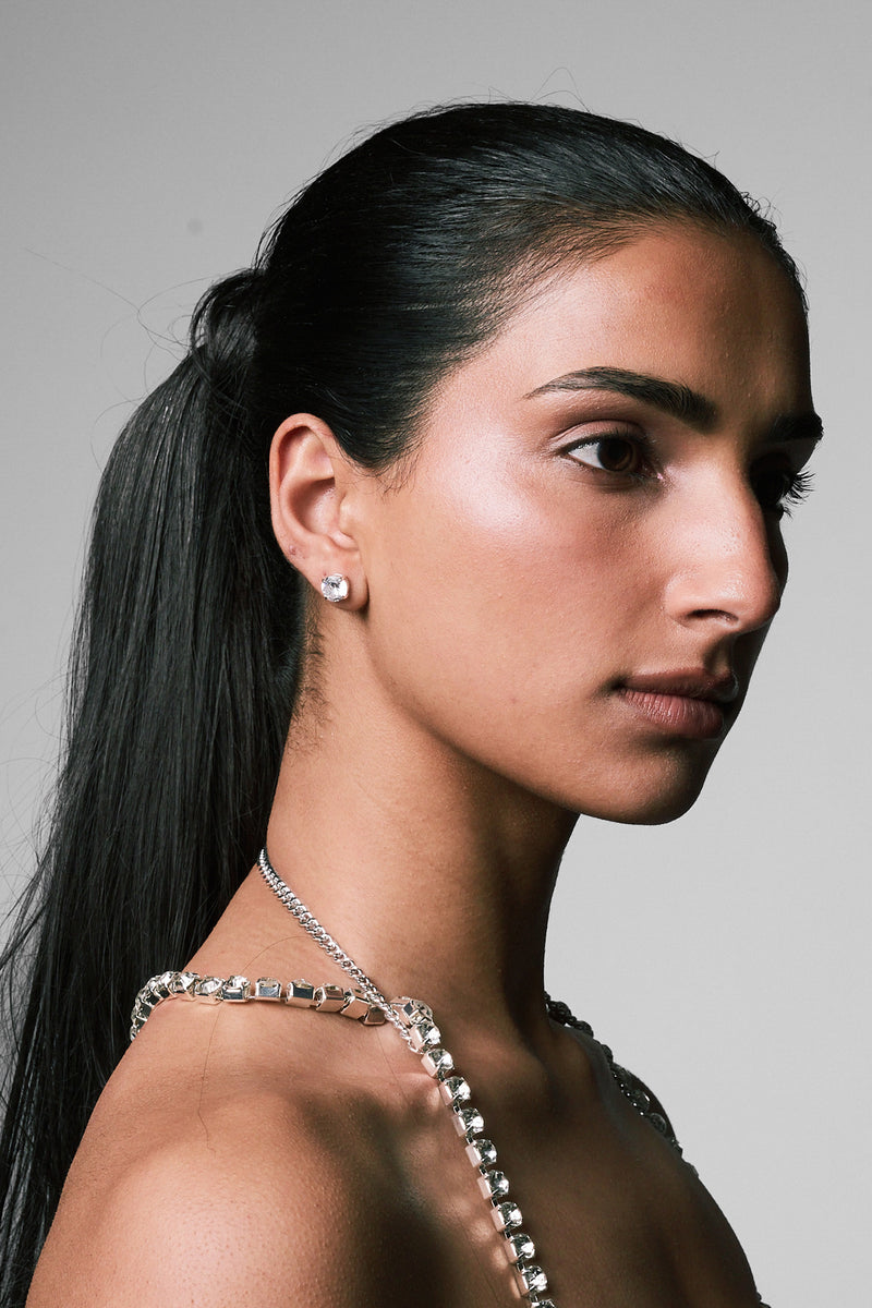 Pulse Crystal Studs in Large