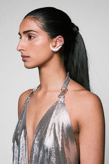 Meteor Ear Cuff in Silver