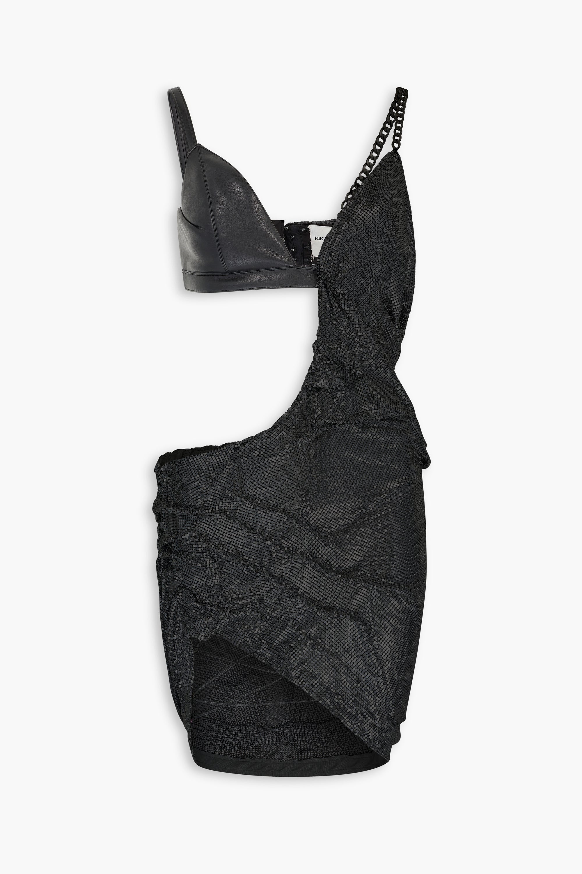 90s Chainmail Dress in Black