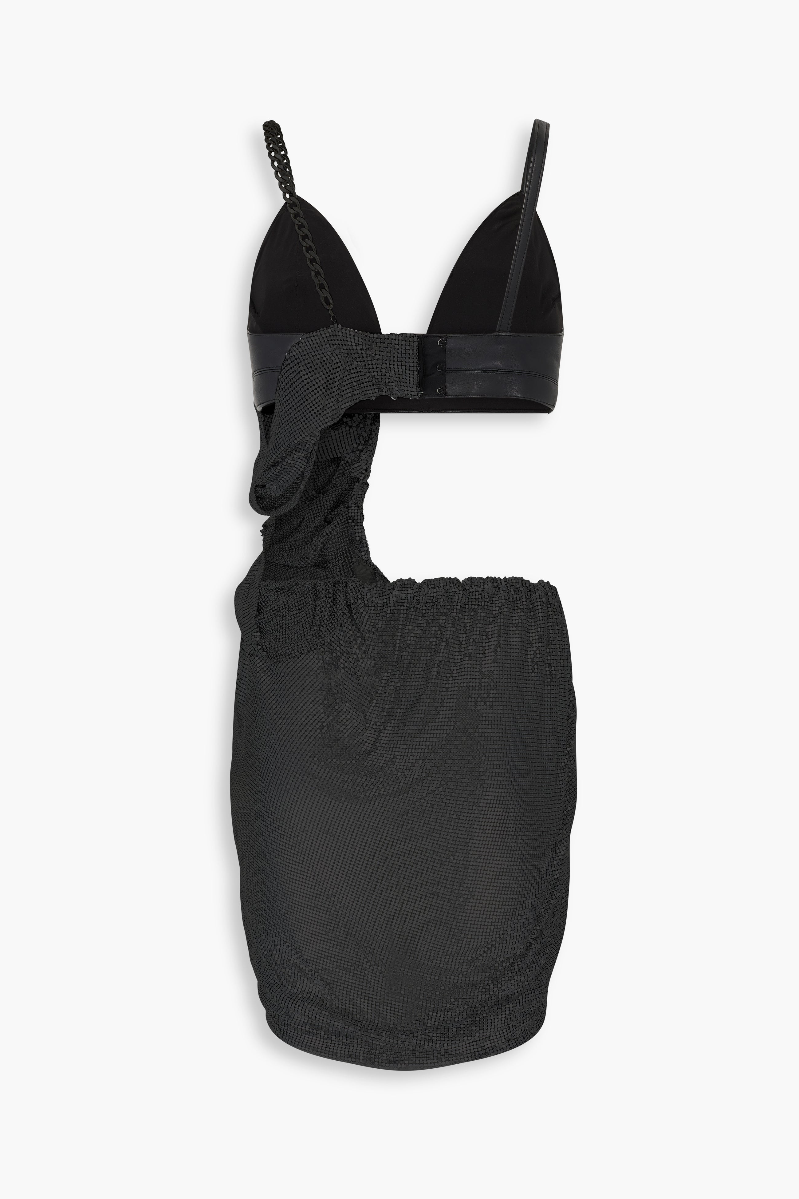 90s Chainmail Dress in Black