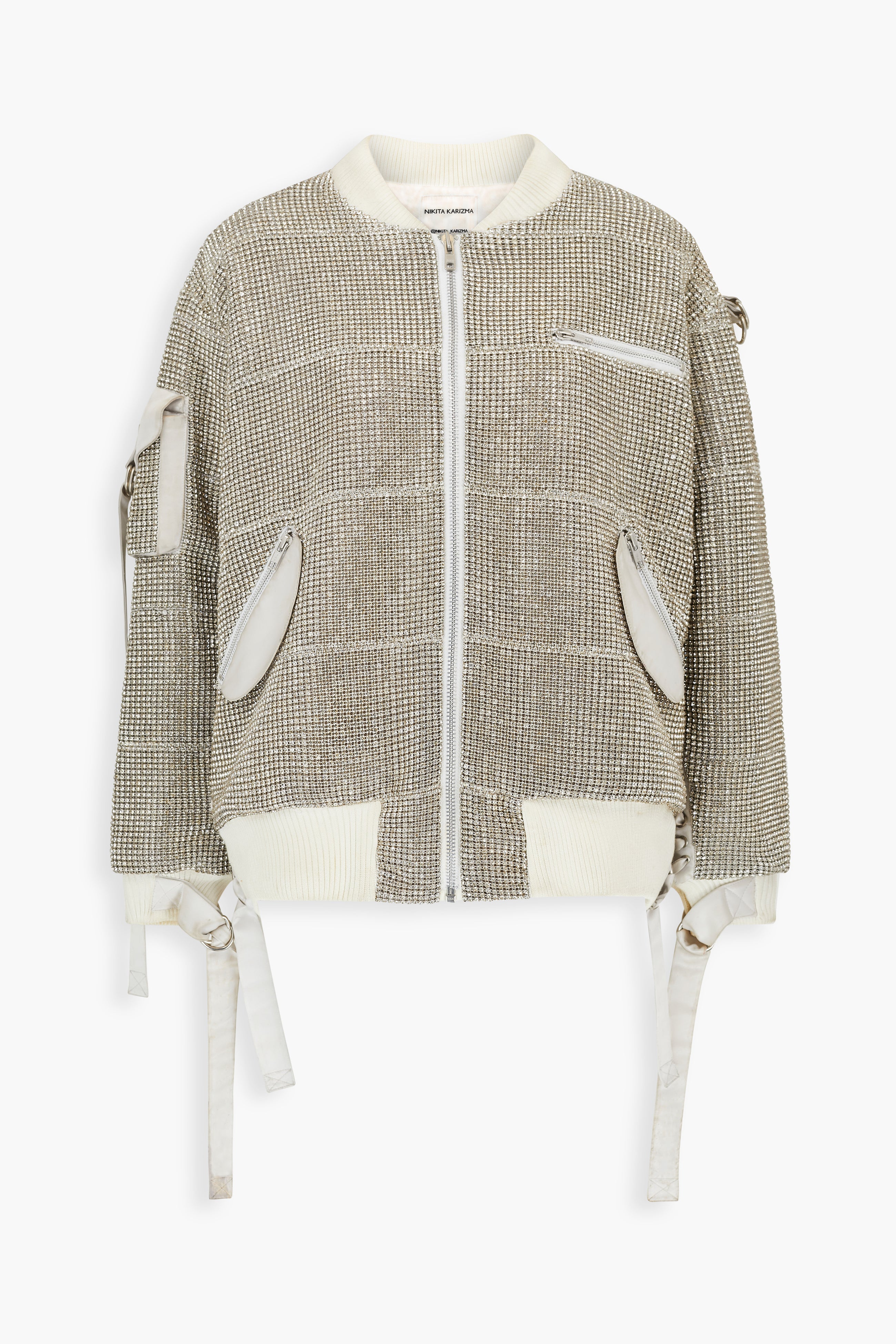 Crystal Bomber Jacket