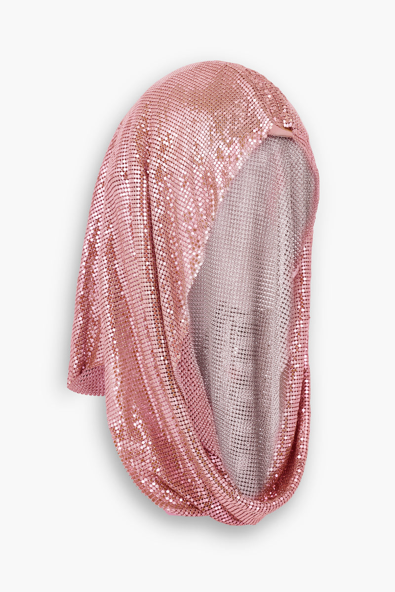 Chainmail Hood in Pink