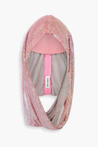 Chainmail Hood in Pink