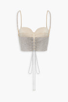 Crystal Sculpted-Cup Bralette