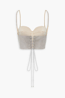 Crystal Sculpted-Cup Bralette