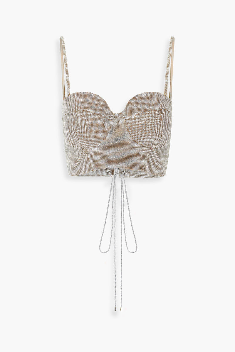 Crystal Sculpted-Cup Bralette