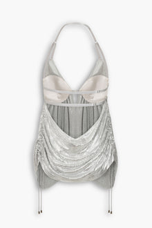 Y2K Chainmail Top in Silver