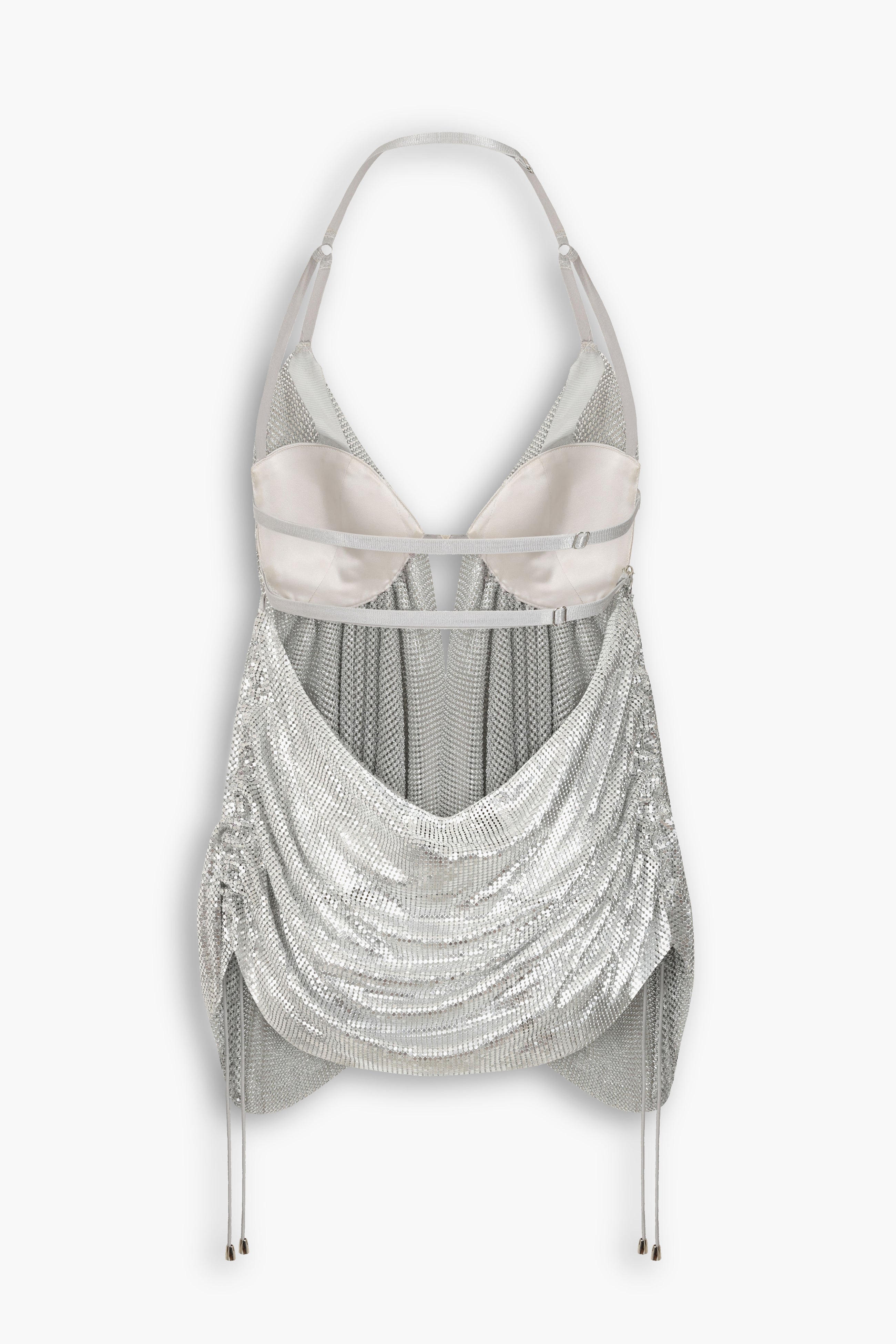 Y2K Chainmail Top in Silver
