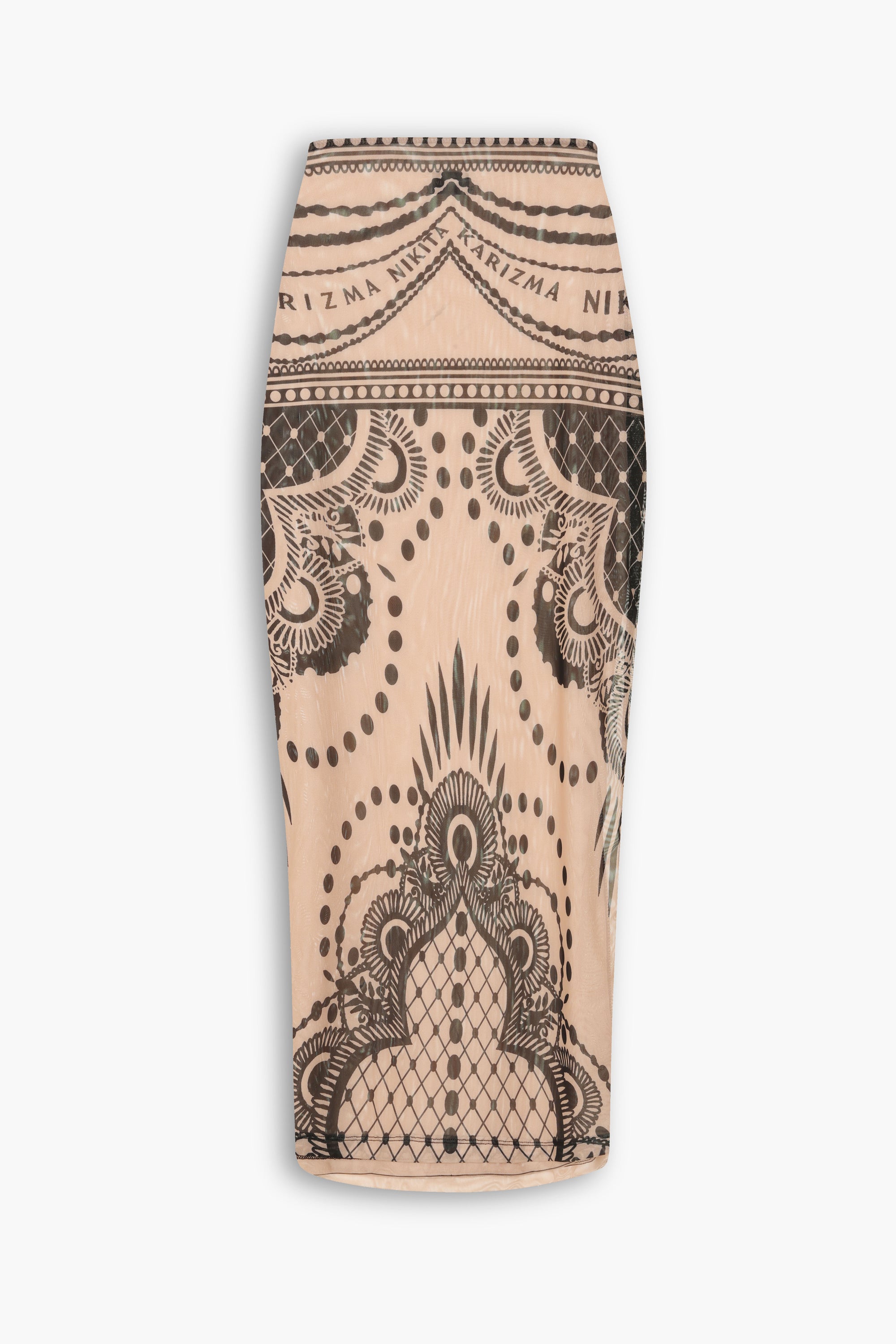Henna Tattoo Skirt in Black