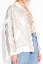 Crystal Bomber Jacket