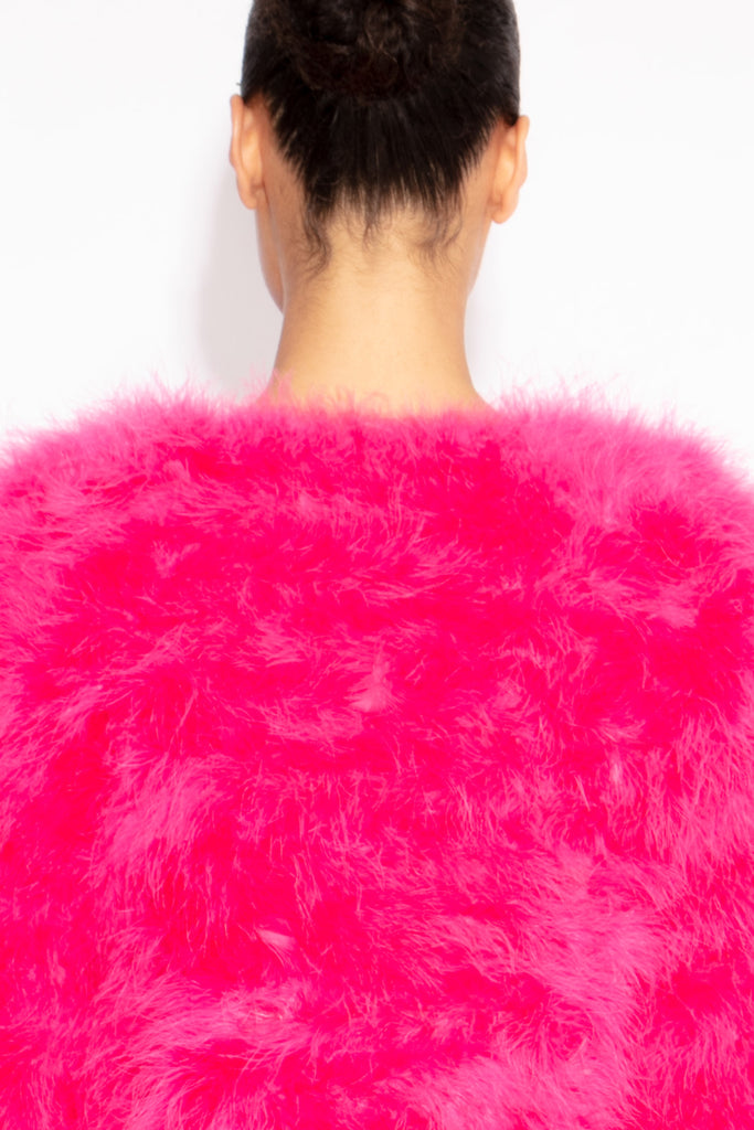 Fantasia Pink Marabou Jacket