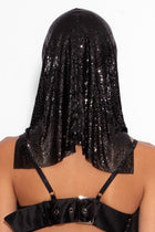 Chainmail Hood in Black