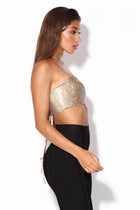 Crystal Bandeau in Gold