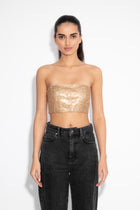 Crystal Bandeau in Gold