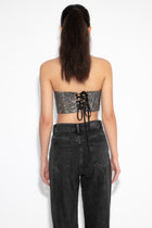 Crystal Bandeau in Black