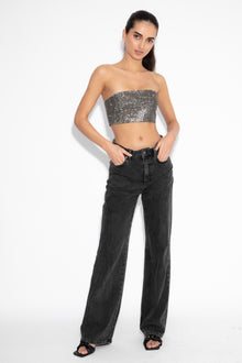 Crystal Bandeau in Black