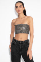 Crystal Bandeau in Black